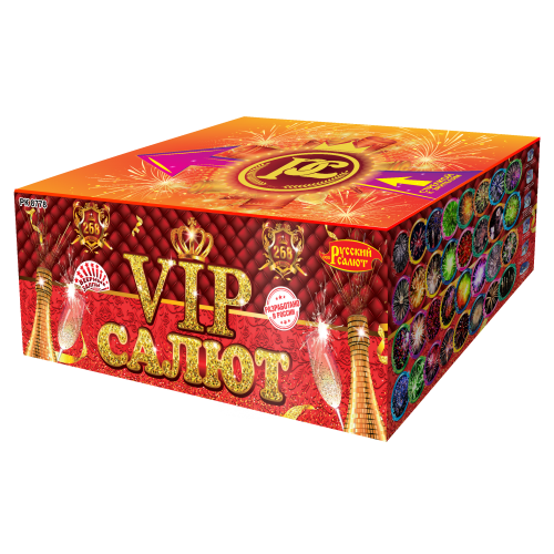 Веерные батареи салютов